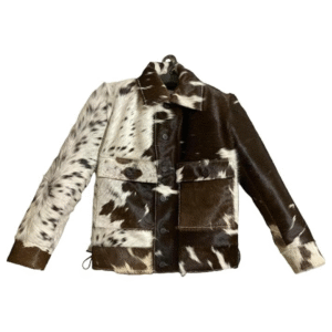Men's Heritage Hide Patchwork Cowhide Leather Jacket