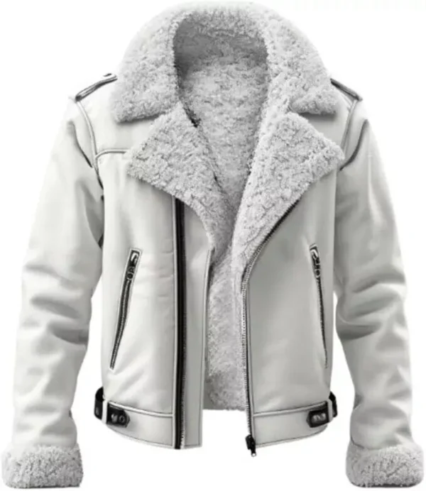 Men's/Women's Arctic Aviator Shearling Jacket